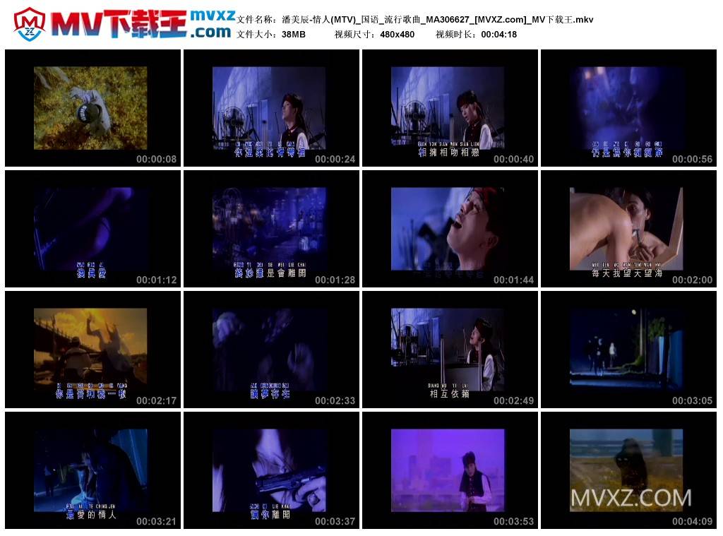 潘美辰-情人(MTV)_国语_流行歌曲_MA306627